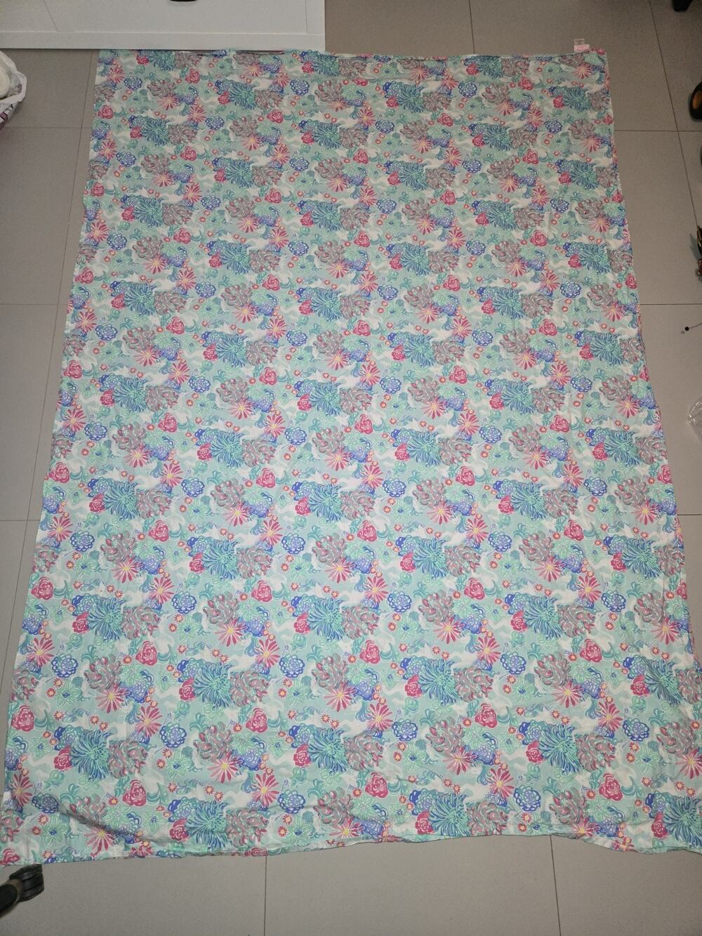 Lilly Pulitzer Pottery Barn Kids Twin Top Bedsheet Flat Sheet